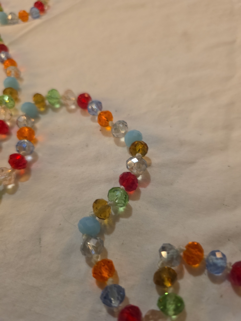 Multicolor Beaded Necklace - Women's Fashion Jewelry